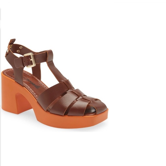 Free People Shoes - NEW Free People Pacific Platform Fisherman Sandals - Size EU39/US 9